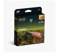 Rio Elite Predator Fly Line, Designed to Cast Large & Heavy Flies, Low-Stretch & Ultra-Slick Performance, Black/Yellow/Beige, 100ft, WF6F/S5/S7