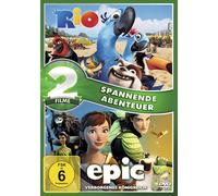 Rio & Epic - Box (2014) 2 exciting adventures DVD NEW original packaging