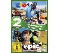 Rio & Epic - Box (2014) 2 exciting adventures DVD NEW OVP