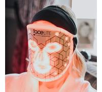 Rio faceLITE Beauty Boosting Light Therapy LED Face Mask, Red & Near-Infrared Light Therapy for Skin Rejuvenation, Silicone Facial Mask, USB Rechargeable, Clinically Proven Skincare for Home Use