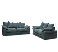 Rio Fernando 3+2 Seater Sofa Set Furniture 786 Grey One Size