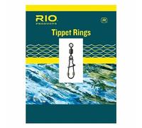 Rio Fly Fishing Head Tippet Ring Size Large Tackle, Steel (Pack of 1)