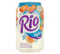 Rio Fruit Juice 330ml in 3 Flavour Case of 24 (Tropical Light)