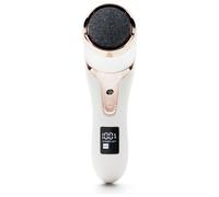 Rio Go Smooth Electric Foot File Hard Skin Remover with Vacuum Action, Professional Spa Pedi Callus Remover for Dead Skin or Dry Skin, USB Rechargeable with 3 Coarse Grit Heads & IPX6 Water Resistant