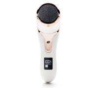Rio Go Smooth Electric Foot File Hard Skin Remover with Vacuum Action, Professional Spa Pedi Callus Remover for Dead Skin or Dry Skin, USB Rechargeable with 3 Coarse Grit Heads & IPX6 Water Resistant