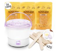 Rio Go Smooth Hard Wax Heater with Hard Wax Beads COCONUT