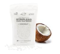 Rio Go Smooth Hard Wax Beads - 500g, Stripless Depilatory Waxing, No Strip Needed, Full Body, Face & Bikini Line Stripless Beads, Rosin Free - Coconut