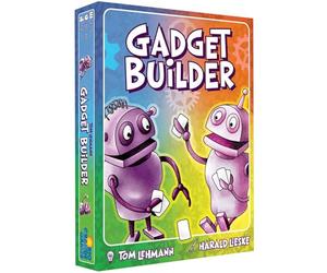 Rio Grande Games: Gadget Builder - Strategy Card Game, Race to Empty Your Hand, Play Cards to Build Robot Gadgets, Family-Party, Ages 14+, 2-5 Players