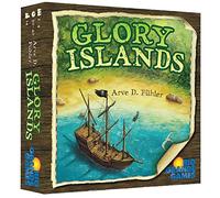 Rio Grande Games: Glory Islands - Pirate Adventure Board Game. 2-4 Players. Ages 14+, 30-60 Min Game Play