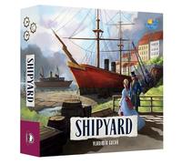 Rio Grande Games: Shipyard 2nd Edition - Strategy Board Game, 19th Century Shipbuilding, Economic & Worker Placement, Age 14+, 1-4 Players, 90-120 Min