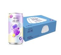 RIO Light Jelly Wine, Valentine's Day Gift Refreshing Jelly Shots 3% ABV, Shake Before Drinking Ready to Drink Juicy Cocktail Jelly Snack for Parties, 24x250ml 1 Box, Ice Crystal Grape
