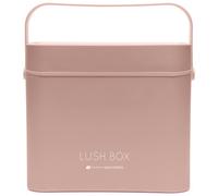 Rio Lush Box Portable Makeup Cosmetic Vanity Travel Case Organiser with Removeable LED Light Mirror, Skincare Organiser, Cosmetic Storage, Makeup Case - Large