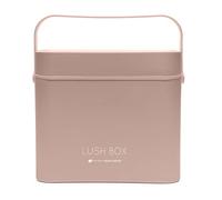 Rio Lush Box Portable Makeup Cosmetic Vanity Travel Case Organiser with Removeable LED Light Mirror, Skincare Organiser, Cosmetic Storage, Makeup Case - Large