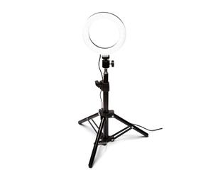 Rio Makeup Perfector Led Ring Light In Black Black One Size