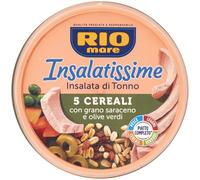 Rio Mare Insalatissime Tuna Salad with 5 Cereals 220g Fork Included! Ready to Eat!