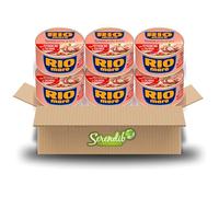 Rio Mare Tuna 80g | Italy’s favourite tuna | (6 Pack, Tuna in Olive Oil with Italian Chilli)