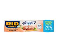 Rio Mare Tuna Fish in Olive Oil 4 x 60g. 60% Less Fat!