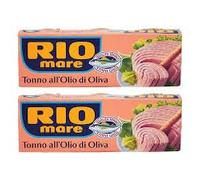 Rio Mare Tuna in Olive Oil 80g(Pack of 6) | Premium Italian Tuna | Rich in Flavor and Omega-3 | Freashness Sealed in Tin | Mediterranean Delicacy | Sustainably Sourced
