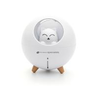 Rio MIA Cat Childrens Essential Oil Diffuser, Humidifier & Night Light in White RIO White
