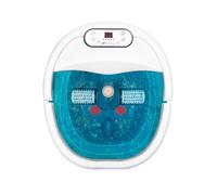 Rio Foot Spa Bath with Motorised Massaging Rollers, Adjustable Time & Temperature Settings, 3 Pedicure Tools, Relaxing Bubbles, 20 Hydrotherapy Jets, Powerful 450W Water Heater