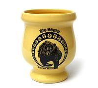 Rio Negro Ceramic Vessel, Yellow, 10x10x10