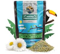 Rio Parana Yerba Mate Tea Compuesta con Hierbas 500g - Argentine Yerba Mate with Peppermint, Lemon Verbena, Fennel & Chamomile, Herbal Loose Leaf Blend