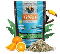 Rio Parana Yerba Mate Tea Naranja 500g - Argentine Yerba Mate with Orange Peel & Lemongrass, Fruity Citrus Loose Leaf Blend