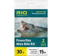 Rio Powerflex Wire Bite Kit 15 in 30 lb Twist Clip