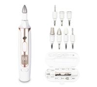 Rio Precision Pro Electric Nail File In White White