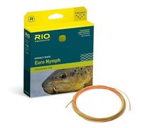 RIO Products Euro Nymph Shorty Fly Line (#2-5) - 20ft, Floating, Orange/Sage/Olive, Model: 6-20689