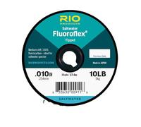 RIO Products Fluoroflex Saltwater Tippet - 100% Fluorocarbon, Medium-Stiff Leader Material for Saltwater Fly Fishing - Abrasion Resistant, Strong & Knot-Friendly - 30 yd Spool, 25lb