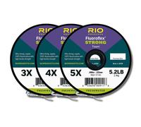 RIO Products Fly Fishing FLUOROFLEX Strong Tippet 3-Pack 3X-5X