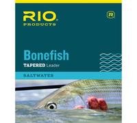 Rio Products Leaders Bonefish Knotless Leader 10' 10Lb 4.5kg 3PAK, Clear