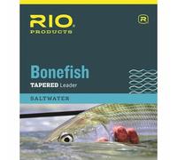 RIO Products Leaders Bonefish Knotless Leader 10' 12Lb 6kg 3PAK, Clear