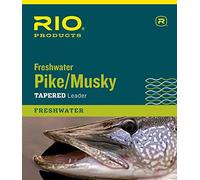 RIO Products Leaders Pike/Musky II 7.5' 20Lb Class 20Lb Knottable Wire, Clear