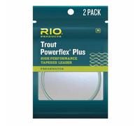 RIO Products Leaders Powerflex Plus 9' 5X Leader 2 Pack, Clear