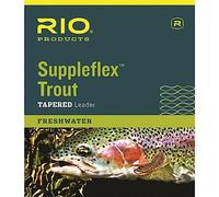 RIO Products Leaders Suppleflex Trout 9' 6X Leaders, Clear