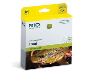 RIO Products Mainstream Trout DT Fly Line - Developed for The Average Fly Fishermen - Easy Casting and Smooth Design - Freshwater - 6 Weight