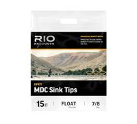 RIO Products MDC Tip Spey Fly Fishing Line, Progressive Density Sink Tips, Color-Coded Loops, Smooth Turnover & Depth Control, 18ft #9+ H/I/S3
