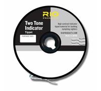 RIO Products Two Tone Indicator Tippet - 3x, Black/White