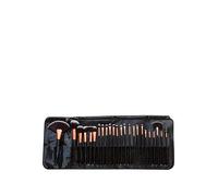 Rio 24 Piece Professional Cosmetic Make Up Brush S One Size Black