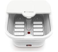 Rio Revive & Refresh Collapsible Foldaway Foot Spa Bath Massager Pedicure, 500W Heater & Keep Warm Function, 8 Massage Rollers, Vibration & Red Light, Pamper Your Feet, Therapeutic Massage Tub