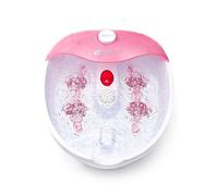 Soothing Waves Foot Bath Spa & Massager RIO Bright Pink One Size