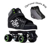 Rio Roller Mayhem II Quad Skates Black - FREE SKATE TOOL