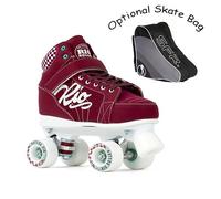 Rio Roller Mayhem II Quad Skates Red -FREE SKATE TOOL
