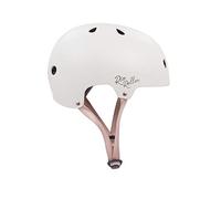 Rio Roller Rose Helmet Skateboard Helmet Unisex Adult, Black (Cream), 57-59 cm