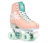 Rio Roller Script Quad Skates - Peach/Green