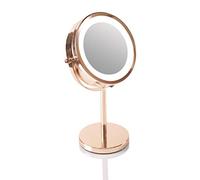 Rio Rose Gold LED Makeup Mirror Double Sided