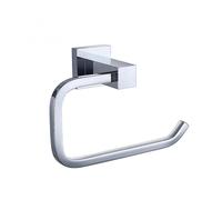 Rio Square Toilet Roll Holder Chrome Nes Home Silver One Size