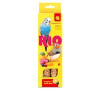 RIO Sticks for Budgies and Exotic Birds Vitamin C, 2x40 g-- Tasty Treat for Active Birds